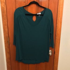 Green Old Navy long sleeved blouse